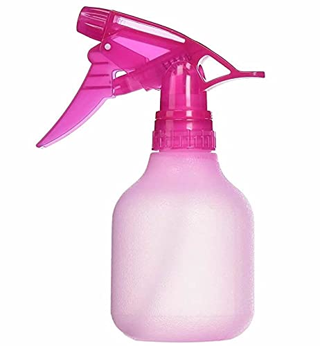Rayson Empty Spray Bottle Refillable Container, Fine Mist Sprayer Trigger Squirt Bottle for Taming Hair, Hair styling, Watering Plants, Showering Pets (1 Pack, Pink)