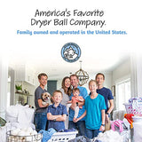 Wool Dryer Balls - Smart Sheep 6-Pack - XL Premium Natural Fabric Softener Award-Winning - Wool Balls Replaces Dryer Sheets - Wool Balls for Dryer - Laundry Balls for Dryer