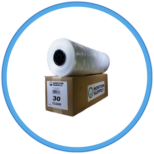 Dry Cleaning Poly Bags - 30", 100 Gauge