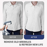 Handheld Steamer for Clothes, YIKA Portable Clothes Steamer, 1200W Garment & Fabric Wrinkle Remover, 25 mins Continuous Steam, 30s Heat Up Travel Clothing Steamer