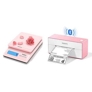 MUNBYN Bluetooth Thermal Label Printer&Shipping Scale