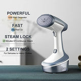 Handheld Steamer for Clothes, YIKA Portable Clothes Steamer, 1200W Garment & Fabric Wrinkle Remover, 25 mins Continuous Steam, 30s Heat Up Travel Clothing Steamer