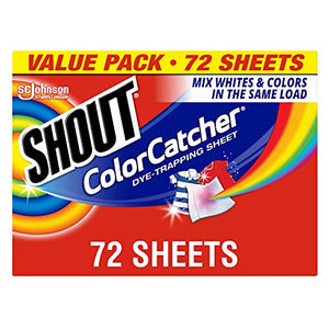 Shout Color Catcher Sheets for Laundry, Maintains Clothes Original Col –  Laundry Care Marketplace