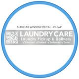 8x40 Car Window Decal - CLEAR